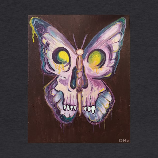 Butterfly Skull 💀 by vantablackclothes